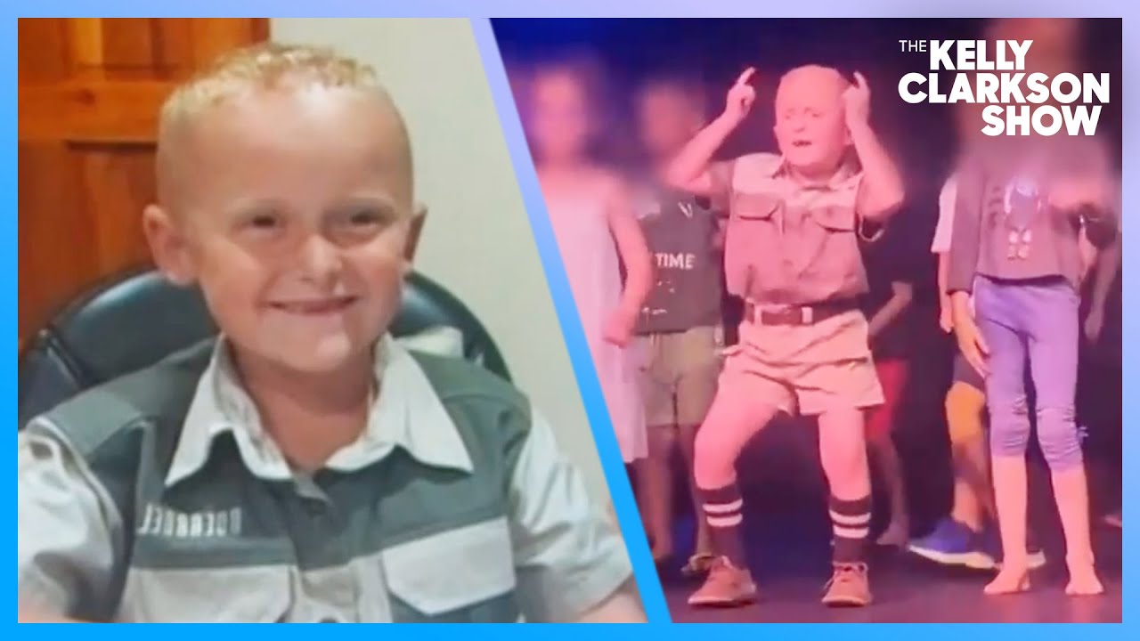 Watch: 8-Year-Old Dance Sensation Klein Kwagga Steals Hearts on The Kelly Clarkson Show!å