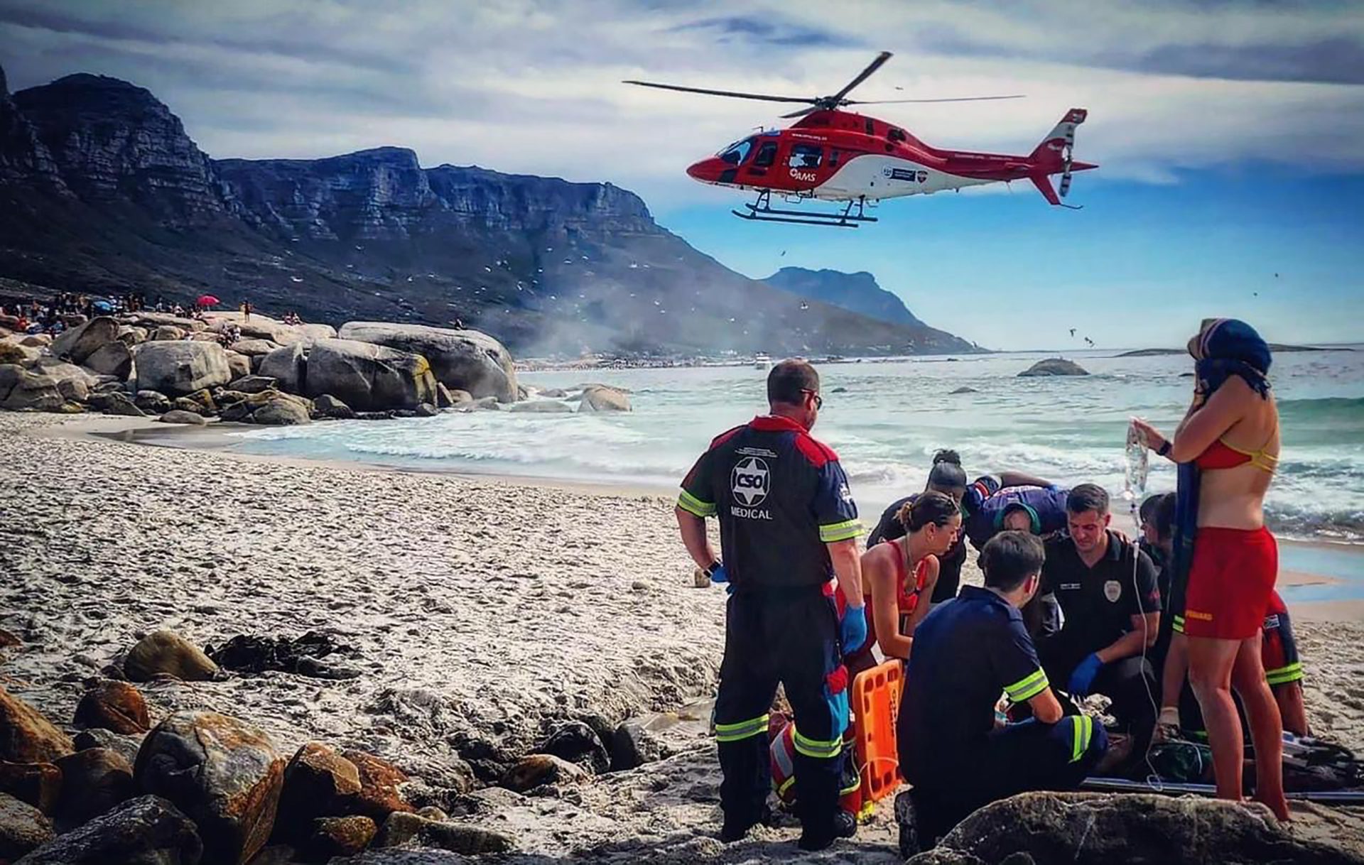 Cape Town Emergency Teams Unite to Save Life Against Odds!!!